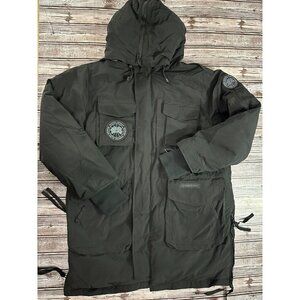 Vetements Canada Goose Down Jacket Parka color black sz XL